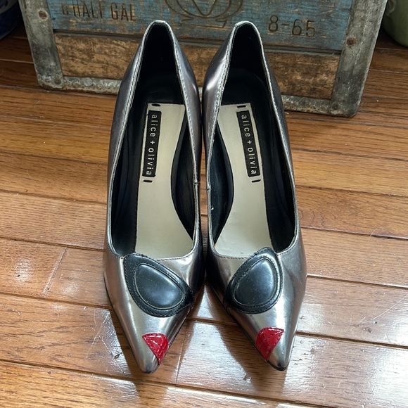 Alice + Olivia Shoes - Alice + Olivia High Heel Metallic Sunglasses 39.5 US 9.5 Shoes